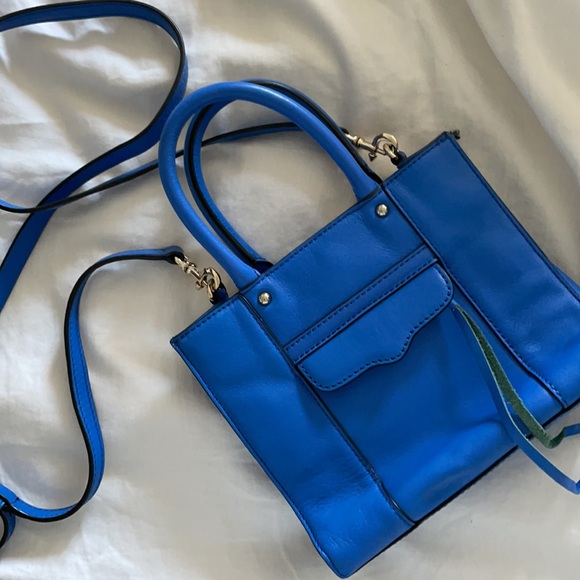 Rebecca Minkoff Handbags - Rebecca Minkofd Square Mini Crossbody in Blue